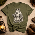 Owl with Staff T-Shirt