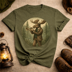 Moose with Trumpet T-Shirt