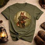 Fox Playing Violin T-Shirt