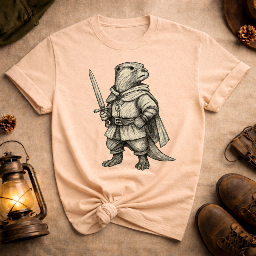 Otter with Shortsword T-Shirt
