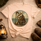 Pelican Playing Harp T-Shirt