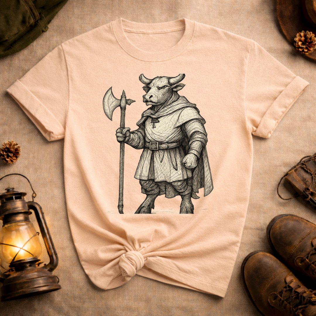 Ox with War Ax T-Shirt