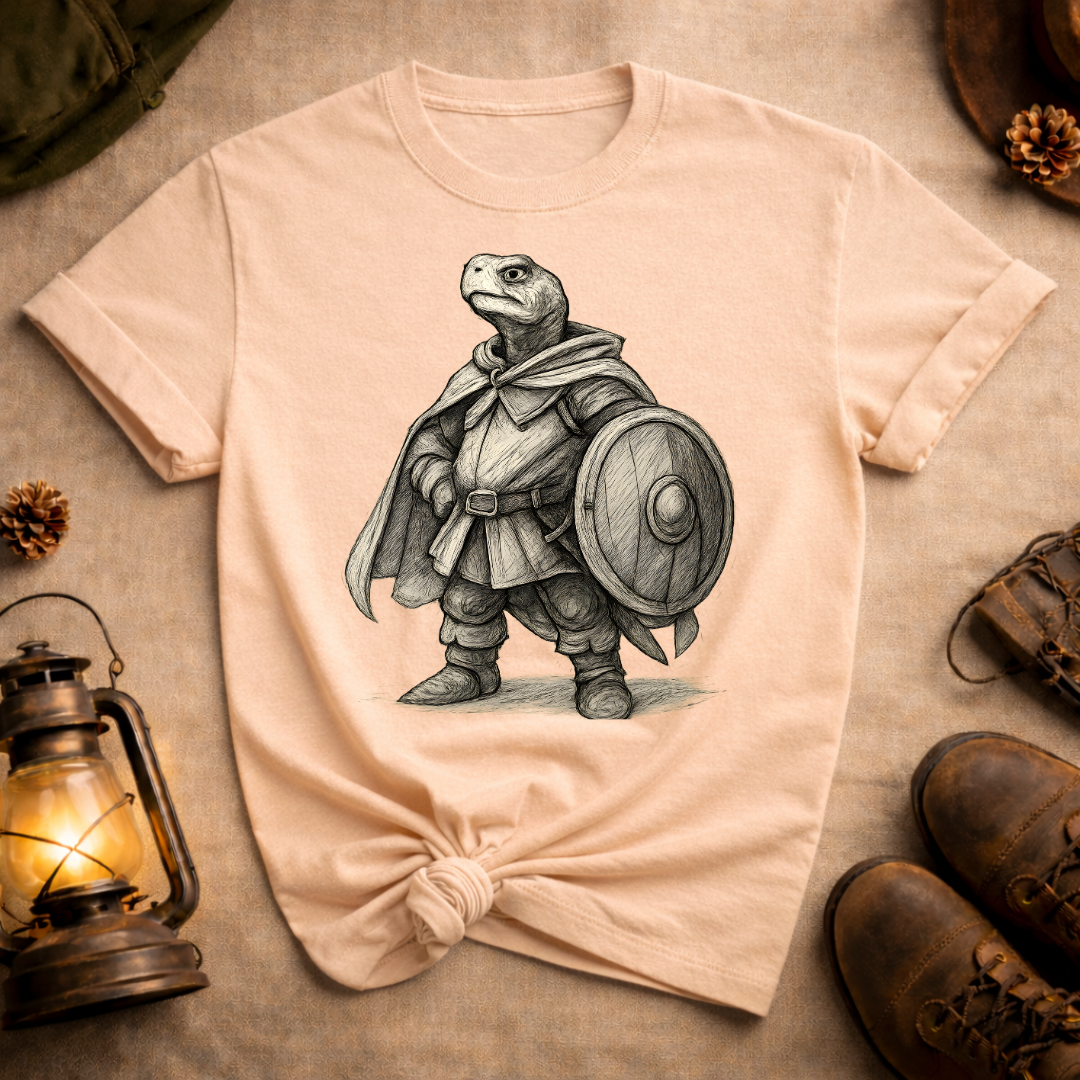 Turtle with Shield T-Shirt