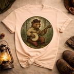 Bear Playing Banjo T-Shirt