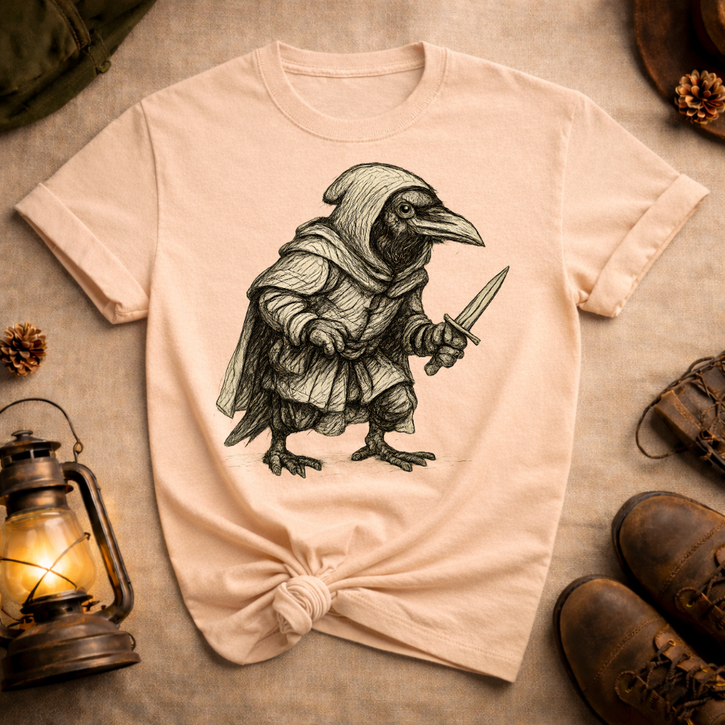 Crow with a Dagger T-Shirt