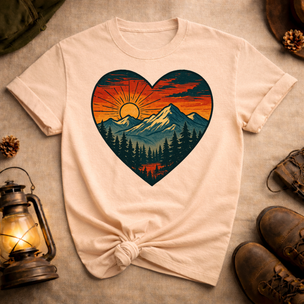 Sunset in Heart T-Shirt