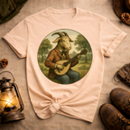 Goat Playing Mandolin T-Shirt