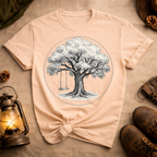 Oak Tree and Swing T-Shirt