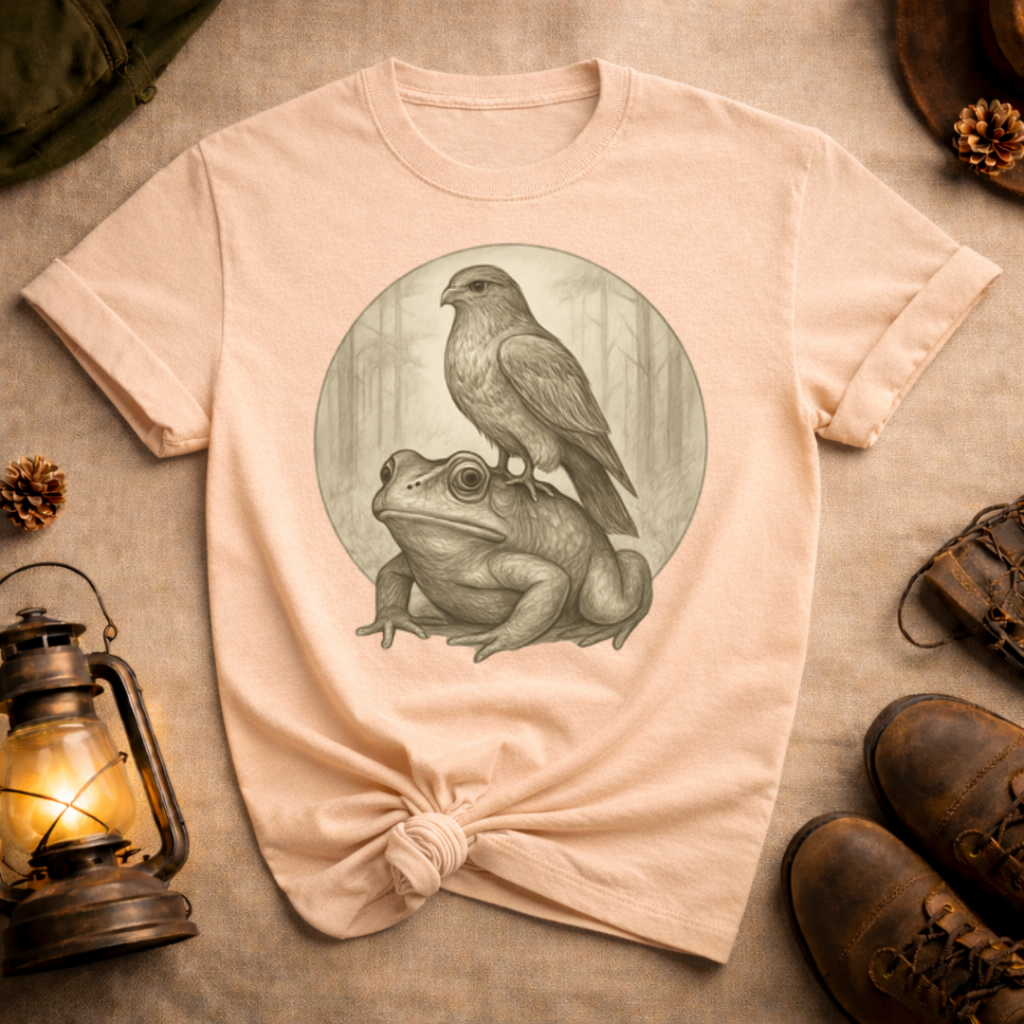 Hawk and Frog T-Shirt