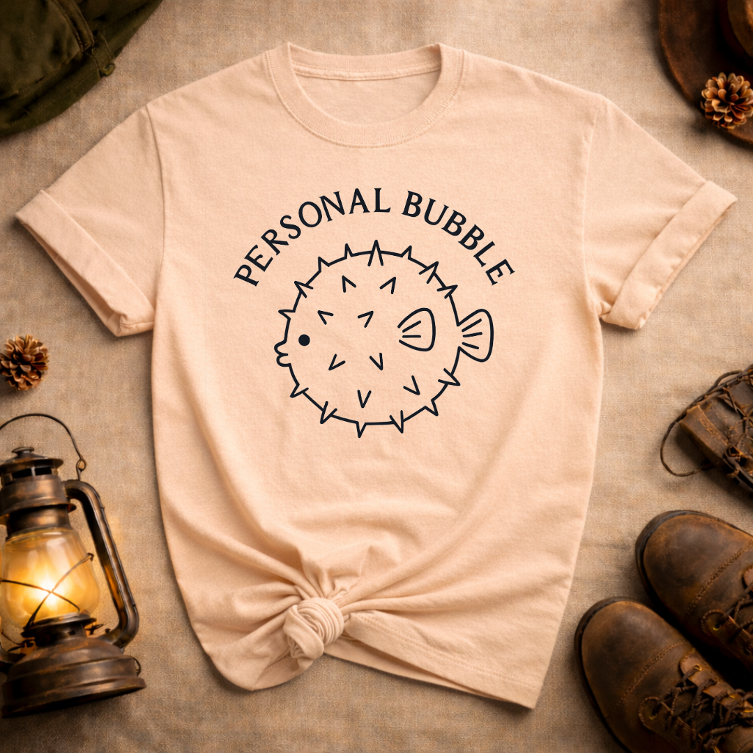 Line Art Personal Bubble T-Shirt