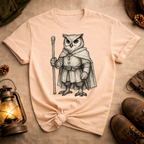Owl with Staff T-Shirt