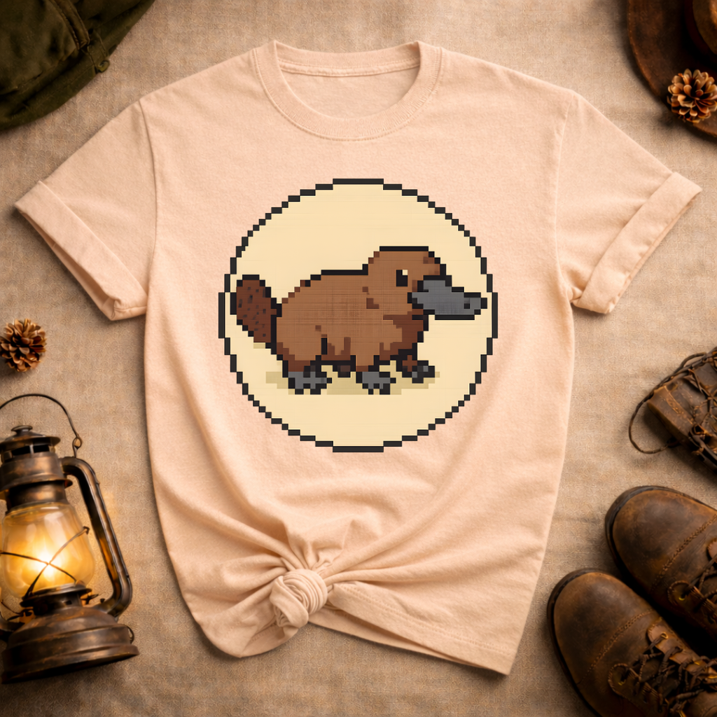 Pixel Art Platypus T-Shirt