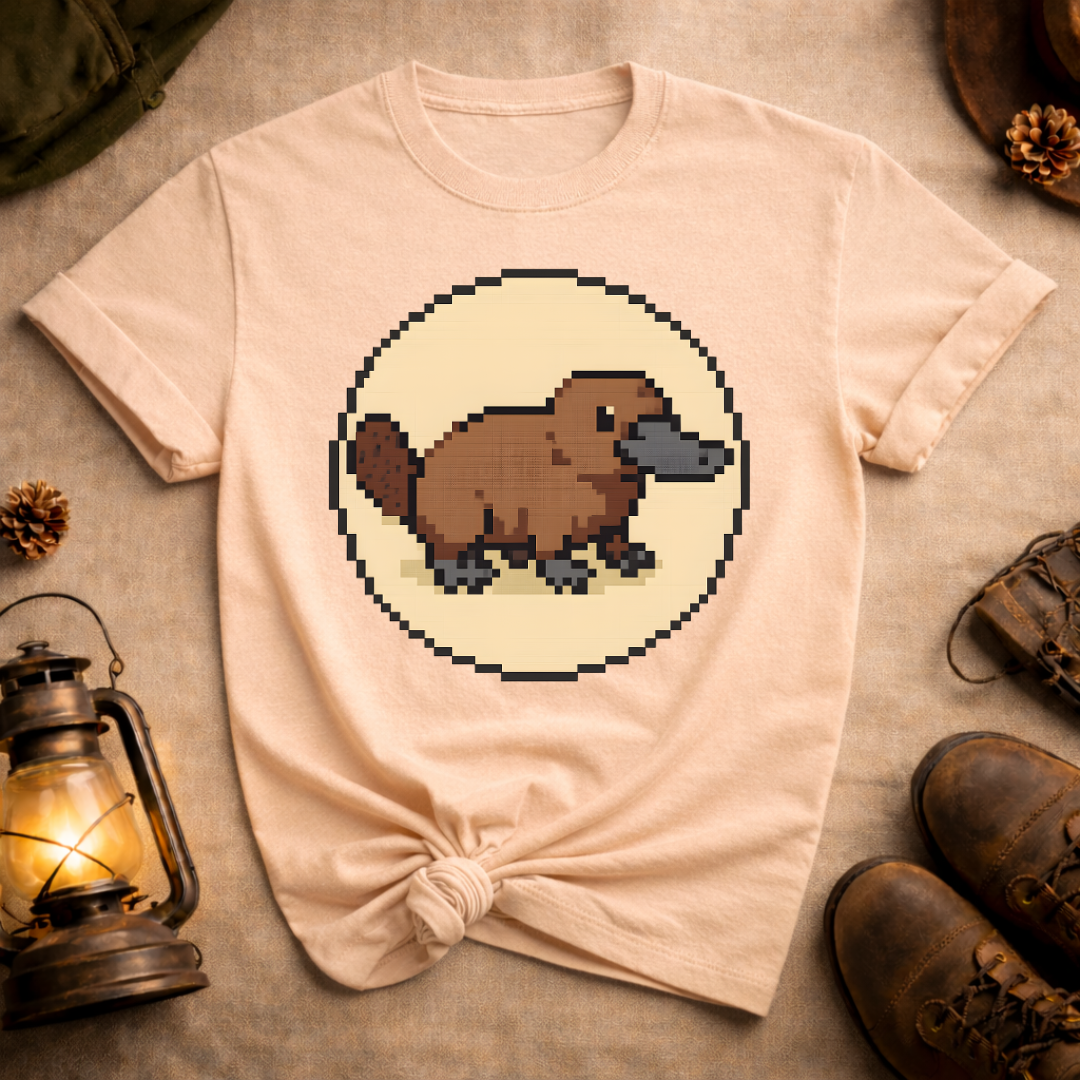 Pixel Art Platypus T-Shirt