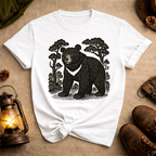 Korean Folk Art Bear T-Shirt