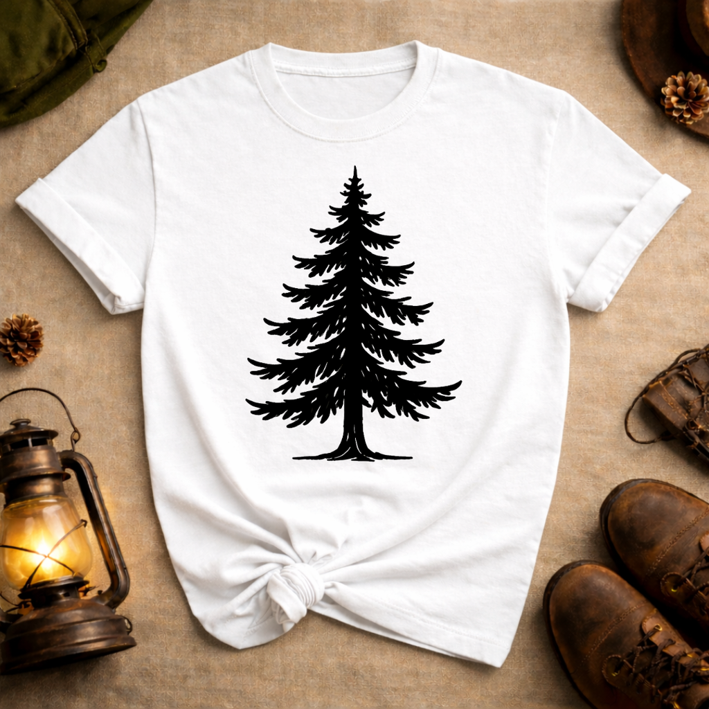 Pine Tree Silhouette T-Shirt