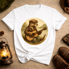 Otter with Guitar T-Shirt