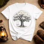 Oak Tree and Swing T-Shirt