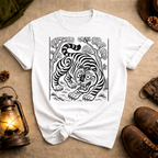 Korean Folk Art Tiger T-Shirt