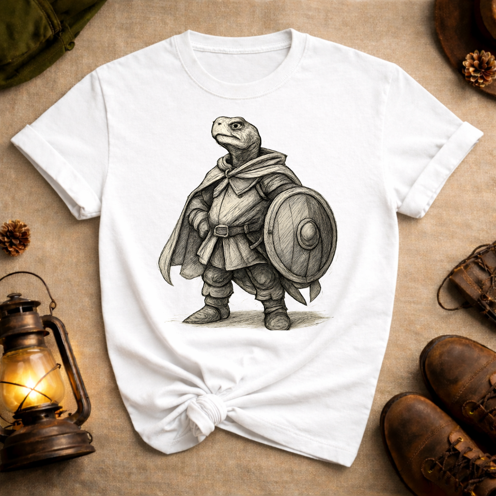 Turtle with Shield T-Shirt