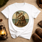 Pelican Playing Harp T-Shirt
