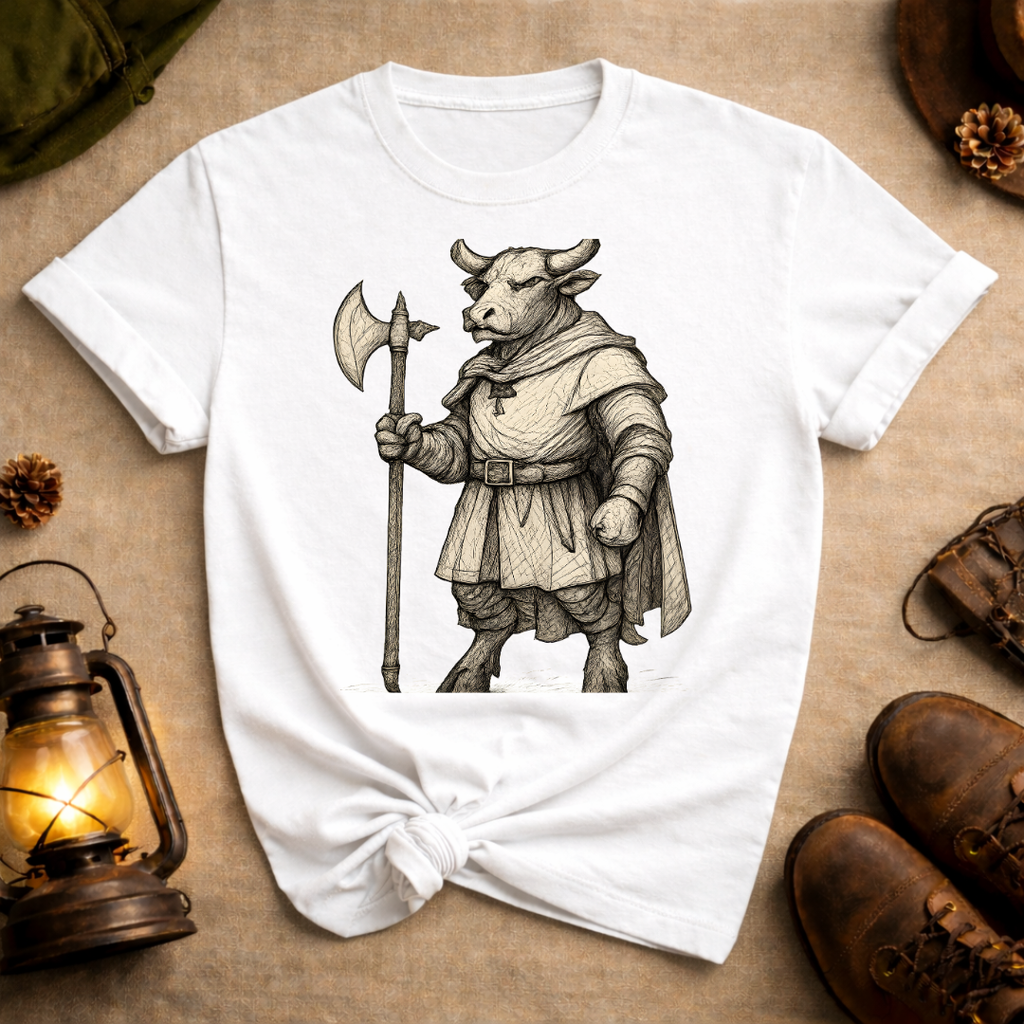Ox with War Ax T-Shirt