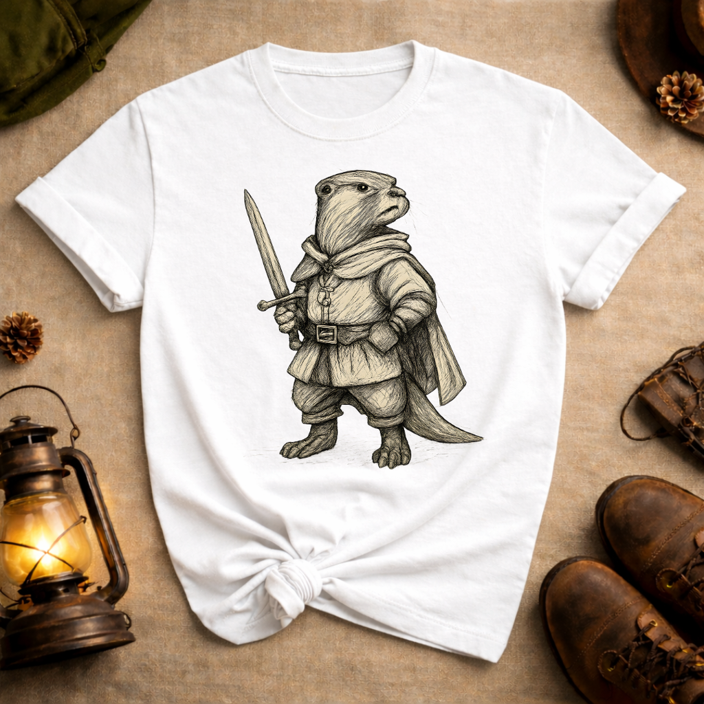 Otter with Shortsword T-Shirt