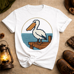 Pixel Art Pelican T-Shirt