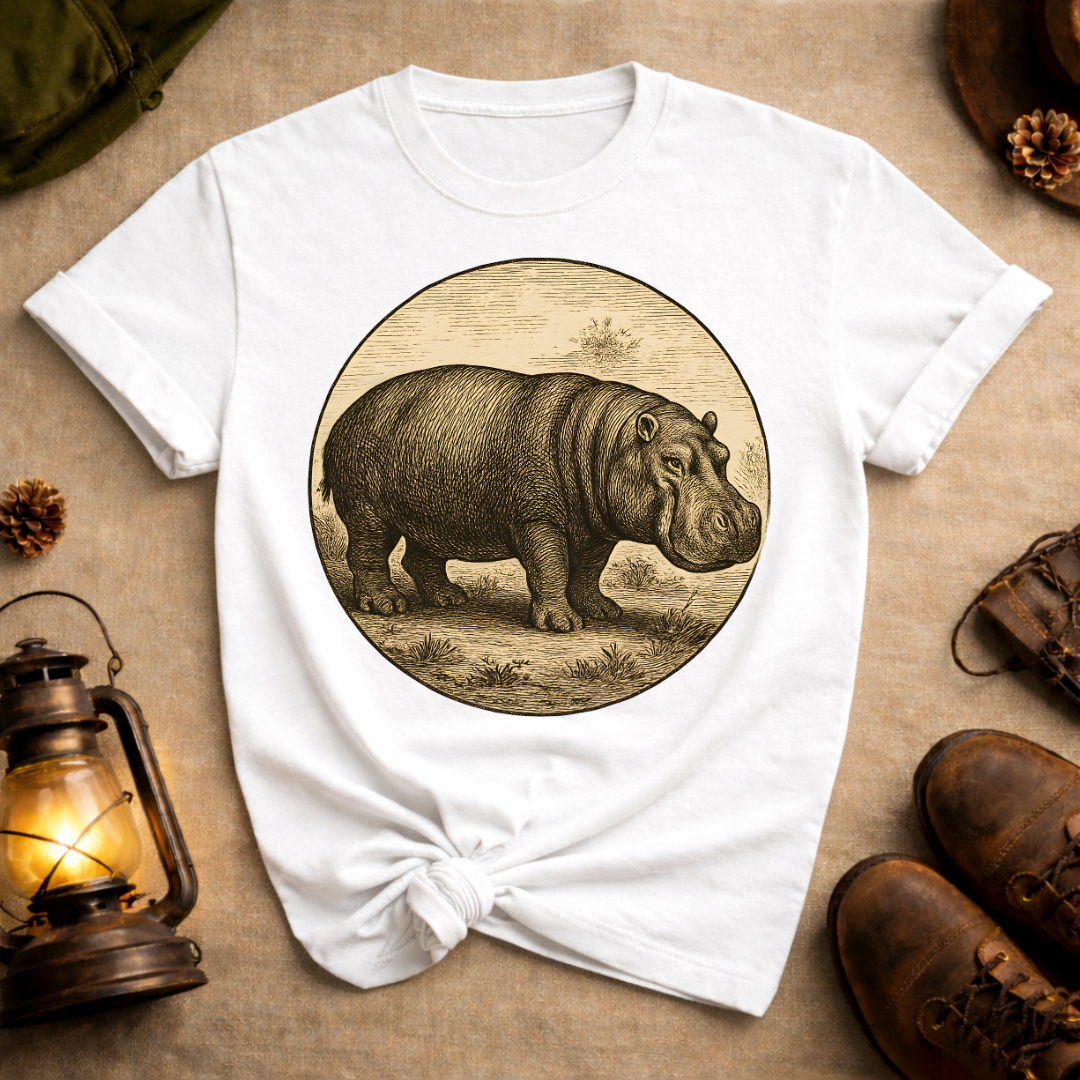 Vintage Hippo T-Shirt