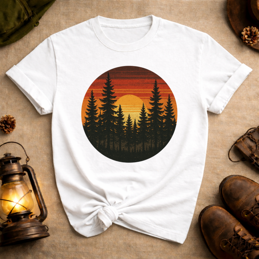 Vintage Style Sunset T-Shirt