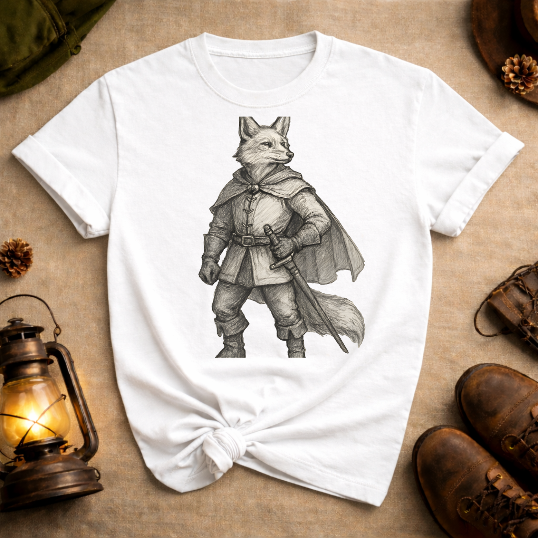 Fox with Rapier T-Shirt